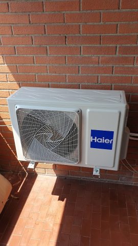 Impianto di condizionamento Haier installazione
